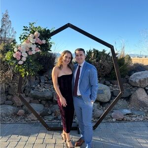 Elegant Velvet Burgundy Dress